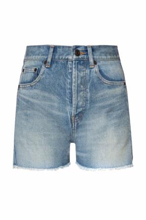 High-waisted denim shorts, zdjęcie 1 High-waisted denim shorts od Saint Laurent